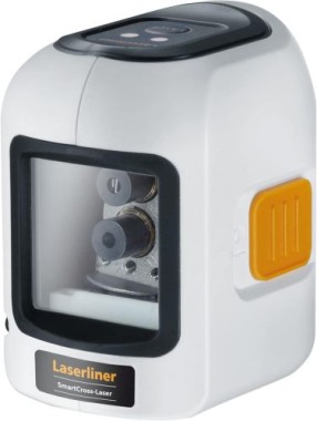 Laserliner Smart Cross-Laser, Kreuzlinien-Laser mit zusätzlicher Neigungsfunktion, 081.115A