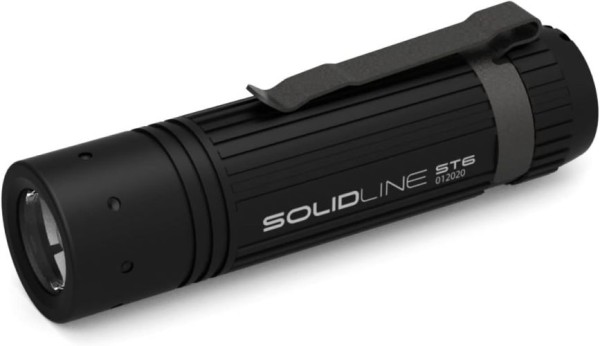 LedLenser Solidline Taschenlampe ST6 inkl. Batterien, 502211