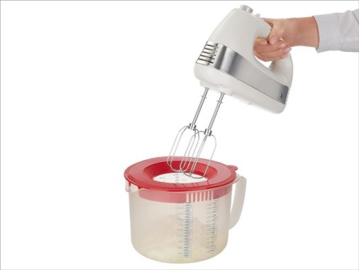 Leifheit 3in1 Messbecher Measure & Store 2,2l, mit Sprützschutz und Verschlussdeckel, 3169