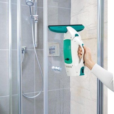 Preview: Leifheit Fenstersauger Set Dry and Clean mit 28 cm Saugdüse für 360° streifenfreie Reinigung, 51000