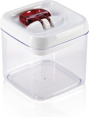 Leifheit Fresh and Easy Vorratsbehälter 1, 0 L, eckig, stapelbar, 31209