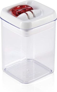 Leifheit Fresh and Easy Vorratsbehälter 800 ml, eckig, stapelbar, 31208