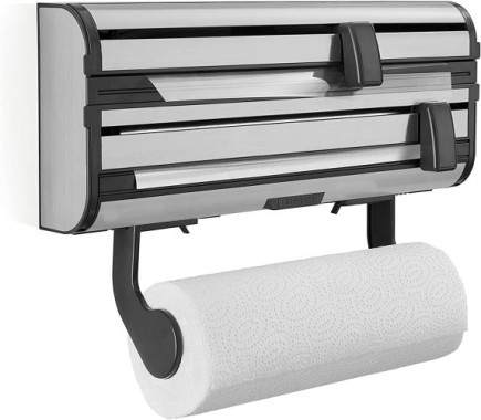 Leifheit Wandrollenhalter Parat Royal II, für 3 Rollen, 25793