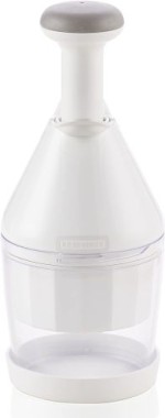 Leifheit Zwiebel- und Gemüsehacker, für leichtes Zerkleinern von Lebensmitteln, 23030