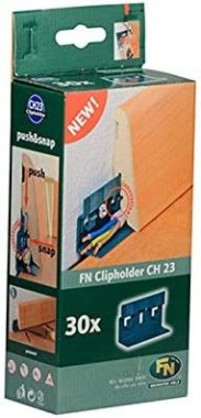 Leistenclip CH23 30 St, mit Schrauben + Dübel 708801