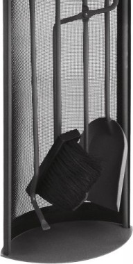 Preview: Lienbacher Kaminbesteck, 66cm, 4-teilig, schwarz, beschichtet mit Griffen aus Edelstahl, 21.02.844.2