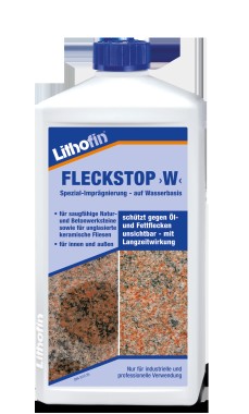 Lithofin Fleckstop W, Macht Wasser und Öl abweisend,1 Liter, 094-11