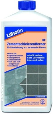 Lithofin KF Zementschleierentferner, zur Entfernung von Fugenresten, 1 Liter, 110-11