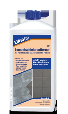 Lithofin KF Zementschleierentferner, zur Entfernung von Fugenresten, 1 Liter, 110-11