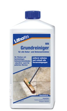 Lithofin MN Grundreiniger, Reiniger für alle Natursteine, 1 Liter, 160-11