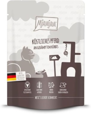 MjAMjAM Quetschie köstliches Pferd an gedämpftem Kürbis; 300g, 11407