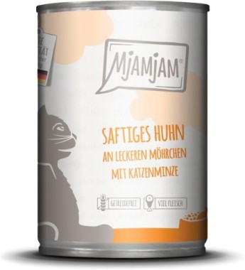 MjAMjAM saftiges Huhn an leckeren Möhrchen, 400g, 11041