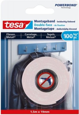 Montageband tesa Powerbond Ultra Strong, 1,5 m x 19 mm 77746-00000-00