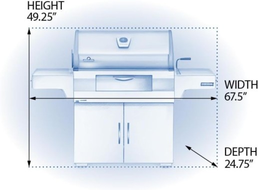 Napoleon Holzkohlegrill PRO 605 Edelstahl, PRO605CSS