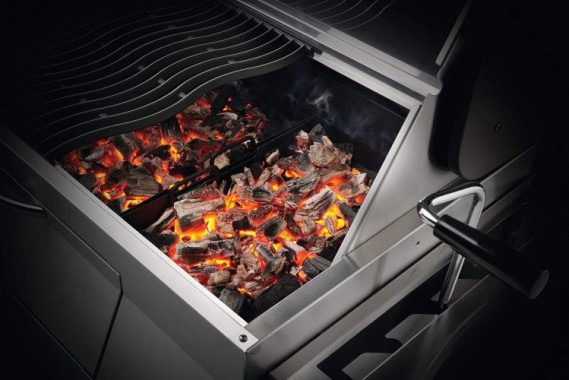 Napoleon Holzkohlegrill PRO 605 Edelstahl, PRO605CSS