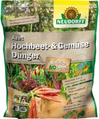 Neudorff Azet Hochbeet- & Gemüse Dünger, 1,75 kg, 1279