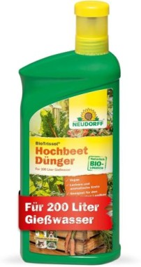 Neudorff BioTrissol Hochbeet-Dünger, für eine aromatische Ernte aus dem Hochbeet, 1L 2023 1359