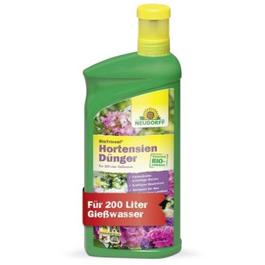 Neudorff BioTrissol HortensienDünger - Organischer Bio-Dünger mit Extra Eisen und hohem Kaliumgehalt, 1 Liter, 01404
