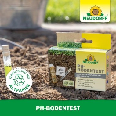 Preview: Neudorff pH-Bodentest – Zur einfachen und schnellen Ermittlung des pH-Wertes von Kulturböden und des Kalkbedarfs, 1 Set, 4005