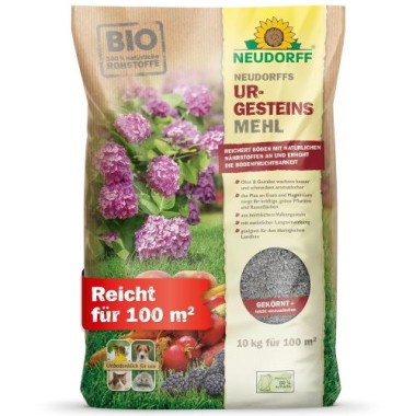 Neudorff UrgesteinsMehl - mit natürlicher Langzeitwirkung alle Bodenarten, 10 kg für 100 m², 50151