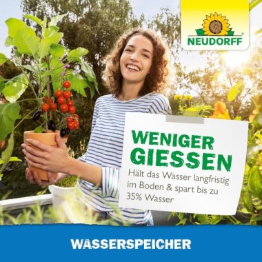 Neudorff Wasserspeicher – spart bis zu 35% mehr Wasser, reduziert Trockenstress, 2,5 kg 01399