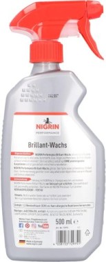 NIGRIN Performance Brillant-Wachs, 500 ml Sprüh-Flasche, 72975