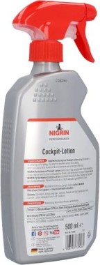 NIGRIN Performance Cockpit Lotion, seidenmatt, 500ml, 73926
