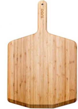 Ooni Pizzaschieber und Servierbrett aus Bambus, 30 cm, UU-P08200