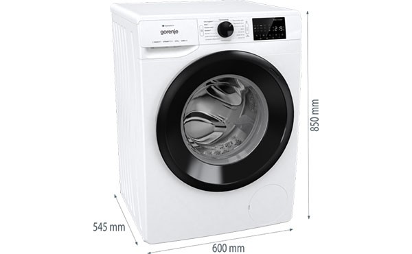 Gorenje Waschmaschine freistehend, 9 kg, 1400 U/min WPNEI94A1TS