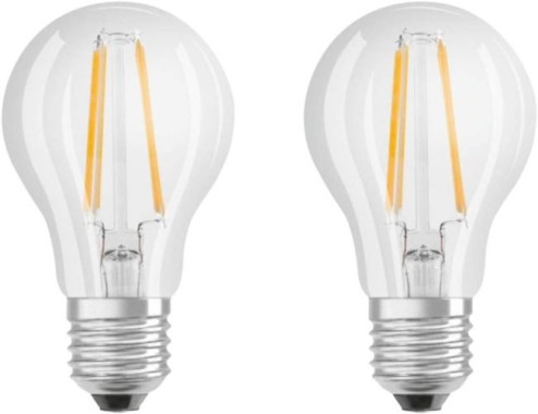 OSRAM LED STAR CLASSIC A 60, warmweiss, Doppelpack, 330191