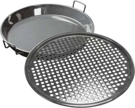 Outdoorchef Gourmet-Set, Pfanne mit Lochblech, 2-teilig, 18.211.60