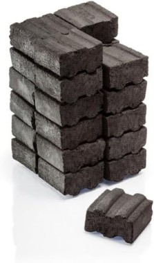 Preview: Petromax Cabix-Plus Briketts für Dutch Oven und Grill, Brenndauer bis 4h, 3.1 kg, stapelbar c-plus