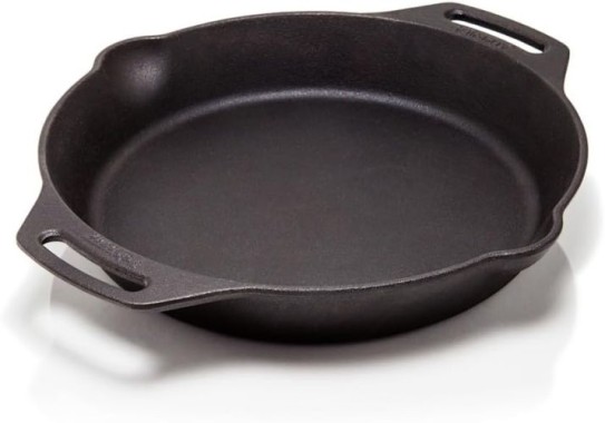 Petromax Feuerpfanne mit Henkeln, aus Gusseisen für alle Herdarten, 30 cm DM, fp30h-t