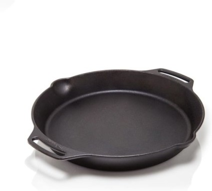 Petromax Feuerpfanne mit Henkeln, aus Gusseisen für alle Herdarten, 35 cm DM, fp35h-t