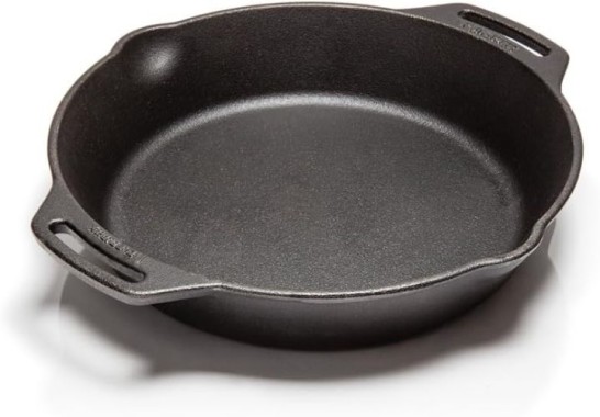 Petromax Feuerpfanne mit Henkeln, aus Gusseisen für alle Herdarten, DM 25 cm, fp25h-t