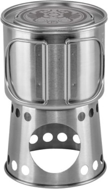 Petromax Kochbecher 2 in 1, Kochstelle und Becher mit klappbaren Griffen, cp750