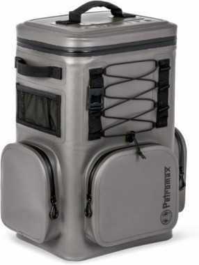Petromax Kühlrucksack 17 Liter, 6 Tage Passive Kühlung ohne Strom, grau, kx-bkpk17-grau