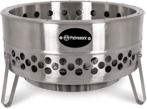 Petromax Tyropit Feuerschale, standfest und mit integriertem Hitzeschild, Edelstahl, tyropit-px