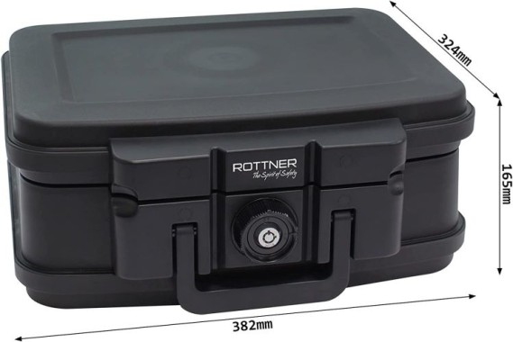 Rottner Feuerschutzkassette FIRE DATA BOX 1 schwarz, T06351
