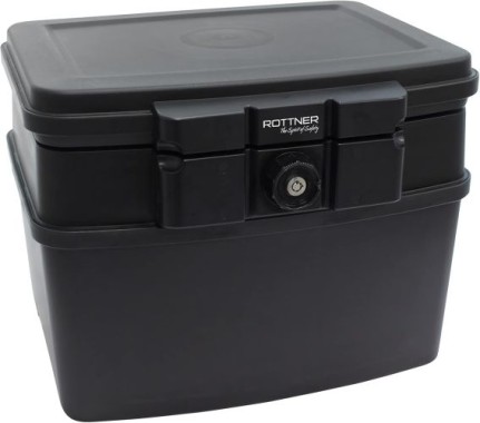 Rottner Feuerschutzkassette FIRE DATA BOX 3 schwarz, T06353