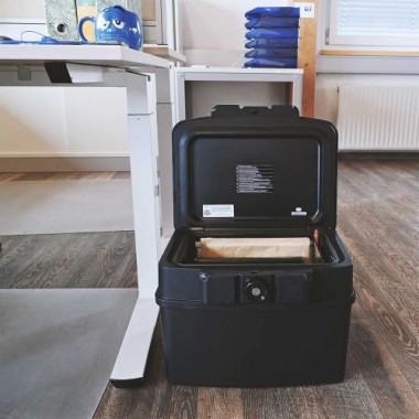Rottner Feuerschutzkassette FIRE DATA BOX 3 schwarz, T06353