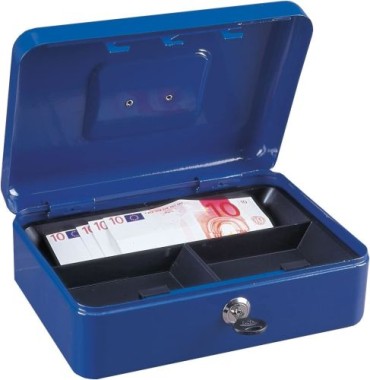 Rottner Geldkassette Traun 4 Blau, T02356