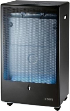 ROWI Gasheizofen mit blauer Flamme anthrazit 4200 W 554020