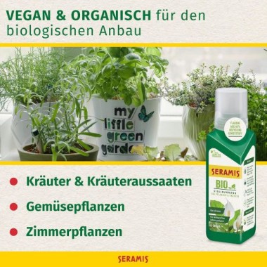 Seramis Bio-Vitalnahrung für Pflanzen und Kräuter, 200 ml, 734961