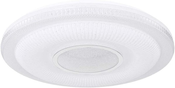Smart LED Decken Lampe Leuchte Fernbedienung Dimmbar Kristalle Sparkle Alexa 48007FSH-30