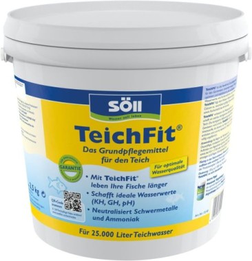 Söll TeichFit Grundpflegemittel für den Teich, 2,5 kg  für 25.000 Liter, 81738