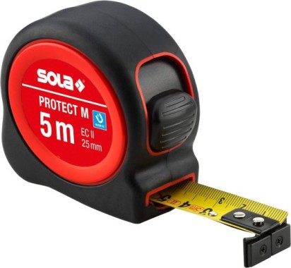 SOLA Bandmaß magnetisch  PROTECT M - 5m / 25mm,  50570601