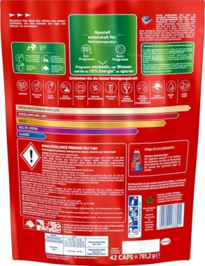 Somat Excellence Premium 5in1 Geschirrspül-Caps 1 Packung = 42 Caps