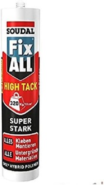 Soudal Fix All High Tack Montagekleber 290 ml weiß, 118624
