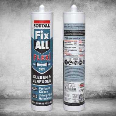 Soudal FIX ALL Universalkleber 290 ml schwarz, 105596